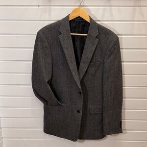 Tommy Hilfiger Gray Herringbone Blazer